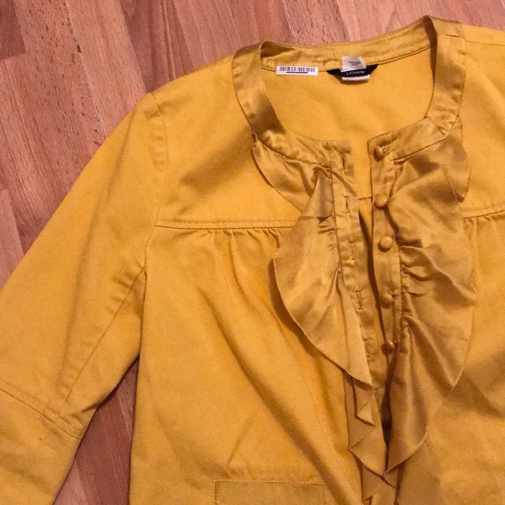 Mustard Yellow Blazer